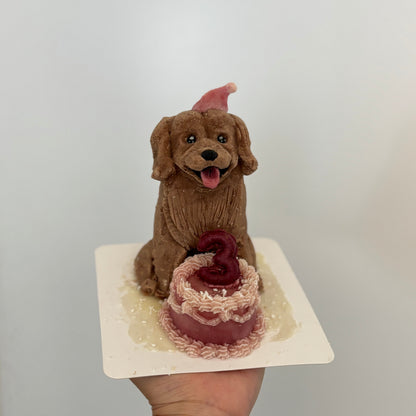 Dog Meets Cake