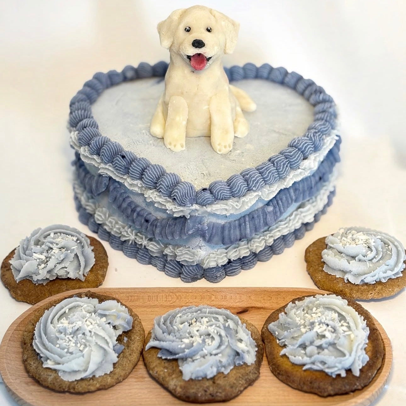 Heart shaped Frosting cake